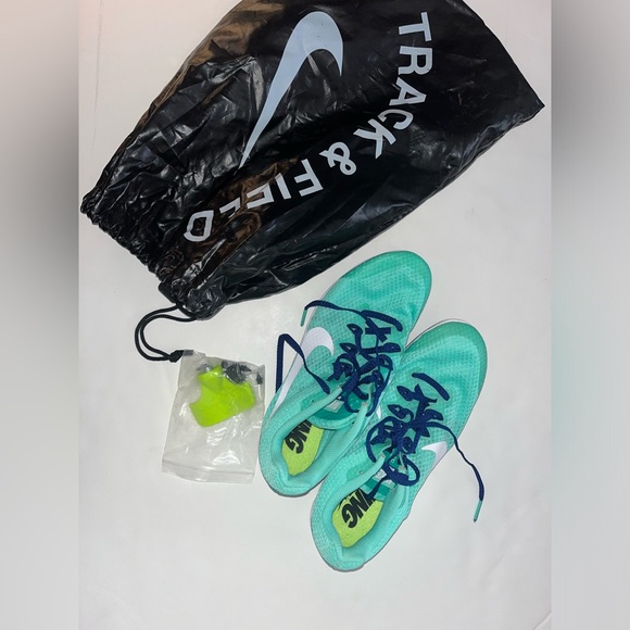 Nike Track and Field Sneakers with Spikes and Bag - Picture 1 of 5